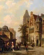 unknow artist European city landscape, street landsacpe, construction, frontstore, building and architecture.028 china oil painting artist